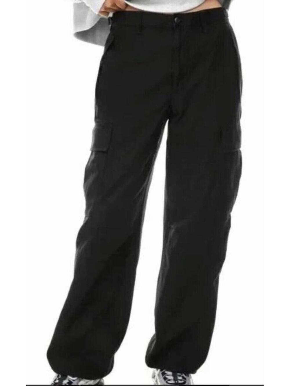 Aritzia TNA Canvas Cargo Wide Leg sz 4